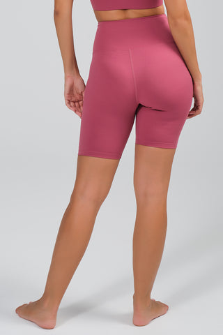 Legging Ciclista Confort Cintura Alta Rosa