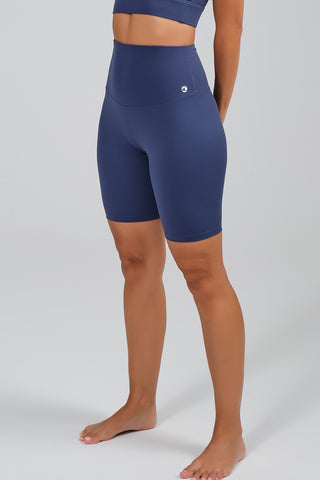 Legging Ciclista Confort Cintura Alta Azulón