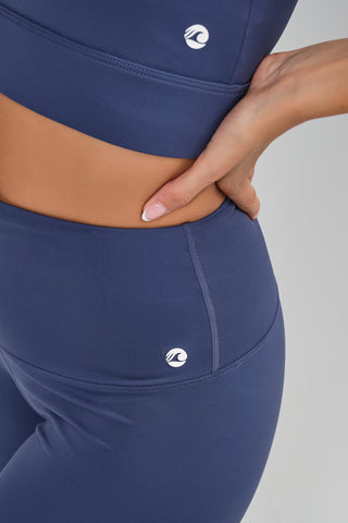 Leggings Mujer Largos azulon Cintura Alta