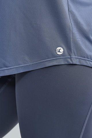 Camiseta Deportiva Nadador Azul