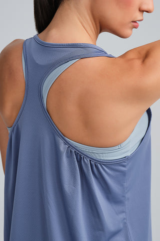 Camiseta Deportiva Nadador Azul