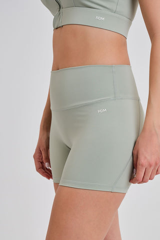 Legging Corto Confort Cintura Alta verde