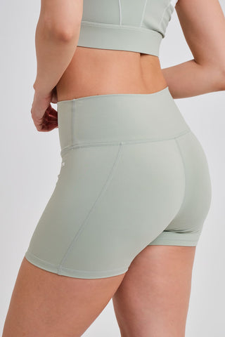 Legging Corto Confort Cintura Alta verde