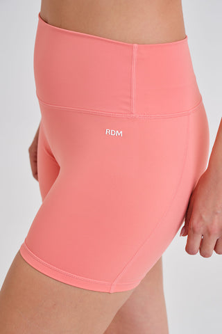 Legging Corto Confort Cintura Alta Coral