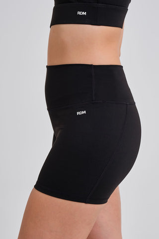 Legging Corto Confort Cintura Alta Negro