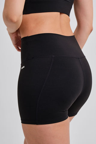 Legging Corto Confort Cintura Alta Negro