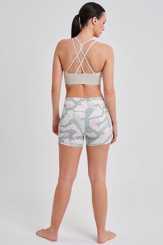 Legging Corto Confort Cintura Alta Estampado