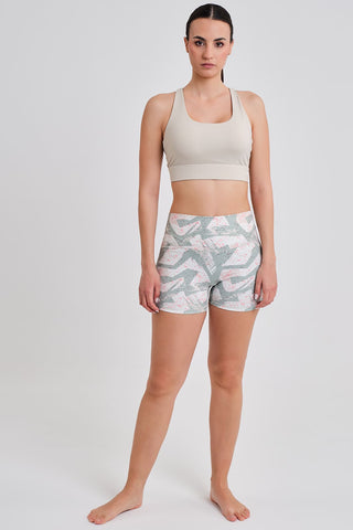 Legging Corto Confort Cintura Alta Estampado