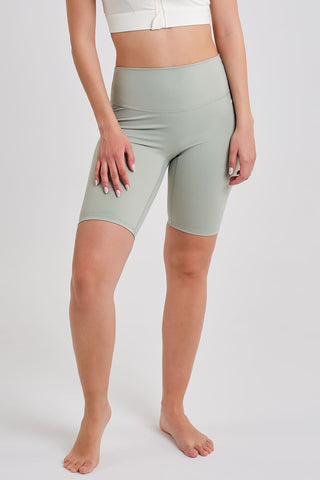 Legging Ciclista Confort Cintura Alta Verde claro
