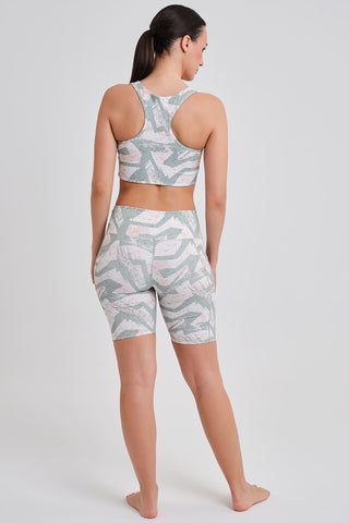 Legging Ciclista Confort Cintura Alta Estampado