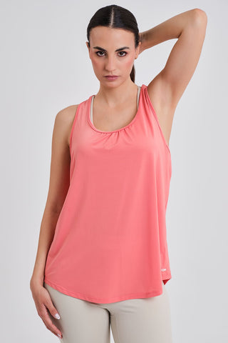 Camiseta Deportiva Nadador Coral