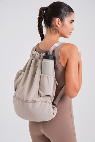 MOCHILA BEIGE